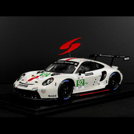 Porsche 911 RSR-19 Type 991 n° 92 24h Le Mans 2022 1/18 Spark 18S819