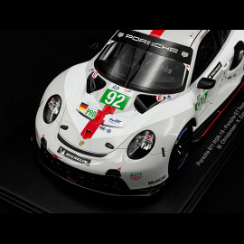 Porsche 911 RSR-19 Type 991 n° 92 24h Le Mans 2022 1/18 Spark 18S819