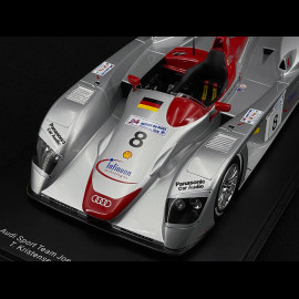 Audi R8 n° 8 Sieger 24h Le Mans 2000 1/18 Spark 18LM00