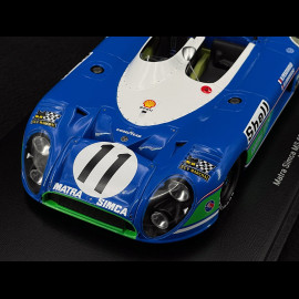 Matra Simca MS670B n° 11 Sieger 24h Le Mans 1973 1/18 Spark 18LM73