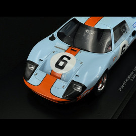 Ford GT40 n° 6 Sieger 24h Le Mans 1969 1/18 Spark 18LM69