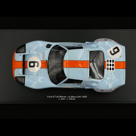 Ford GT40 n° 6 Sieger 24h Le Mans 1969 1/18 Spark 18LM69