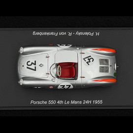 Porsche 550 N° 37 4. 24h Le Mans 1955 1/43 Spark S9710