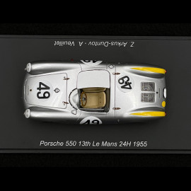 Porsche 550 N° 49 24h Le Mans 1955 1/43 Spark S9713