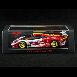 McLaren F1 GTR n° 40 4. 24h Le Mans 1998 1/43 Spark S6681