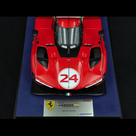 Ferrari 499P Modificata n° 24 Präsentation Version 1/18 LookSmart LS18RC028