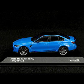 BMW M3 G80 2023 Santorini Blau 1/43 Solido S4315302