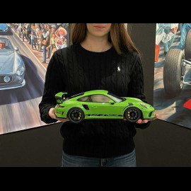 Porsche 911 GT3 RS Type 991 2019 Lizard Green / Black Stripes 1/12 GT Spirit GT917