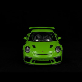 Porsche 911 GT3 RS Type 991 2019 Lizard Green / Black Stripes 1/12 GT Spirit GT917