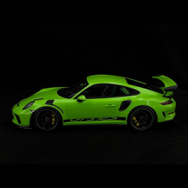 Porsche 911 GT3 RS Type 991 2019 Lizard Green / Black Stripes 1/12 GT Spirit GT917