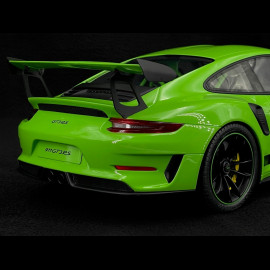 Porsche 911 GT3 RS Type 991 2019 Lizard Green / Black Stripes 1/12 GT Spirit GT917