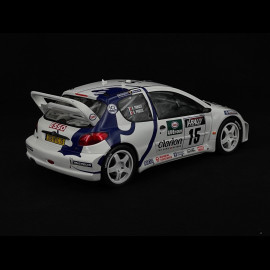 Peugeot 206 WRC n° 15 Rallye Tour de Corse 1999 1/12 Ottomobile G081