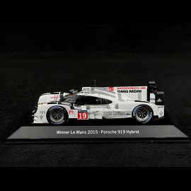 Porsche 919 Hybrid Sieger Le Mans 2015 n° 19﻿ 1/43 Spark MAP02031515