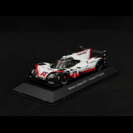 Porsche 919 Hybrid Sieger Le Mans 2017 n° 2 LMP1 1/43 Spark MAP02031717