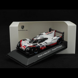 Porsche 919 Hybrid Sieger Le Mans 2017 n° 2 LMP1 1/43 Spark MAP02031717