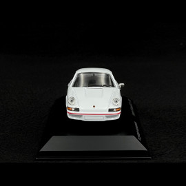 Porsche 911 Carrera RS 2.7 1973 Weiß / Rote Streifen 1/43 Welly MAP01997323