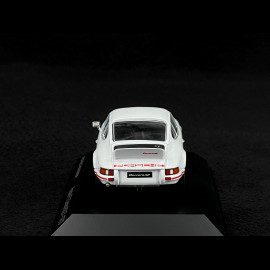 Porsche 911 Carrera RS 2.7 1973 Weiß / Rote Streifen 1/43 Welly MAP01997323