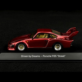 Porsche 935 Street 1983 Mansour Ojjeh Brilliant Red 1/43 Spark MAP02040023