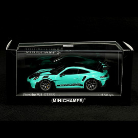 Porsche 911 GT3 RS Type 992 Weissach Package 2024 Mint Green 1/43 Minichamps 410062109