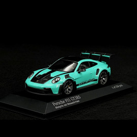 Porsche 911 GT3 RS Type 992 Weissach Package 2024 Mint Green 1/43 Minichamps 410062109