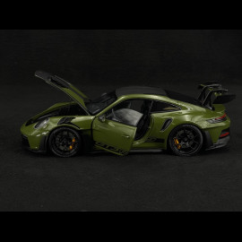 Porsche 911 GT3 RS Type 992 2024 Nato Olive Green 1/18 Minichamps 110062027