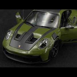 Porsche 911 GT3 RS Type 992 2024 Nato Olive Green 1/18 Minichamps 110062027