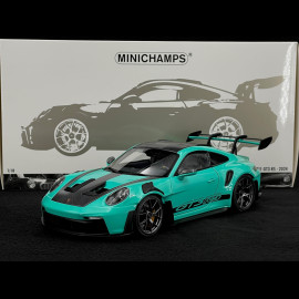 Porsche 911 GT3 RS Type 992 2024 Mint Green 1/18 Minichamps 110062026