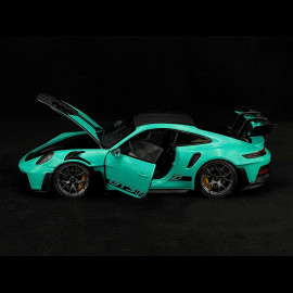 Porsche 911 GT3 RS Type 992 2024 Mint Green 1/18 Minichamps 110062026