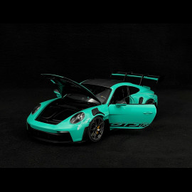 Porsche 911 GT3 RS Type 992 2024 Mint Green 1/18 Minichamps 110062026