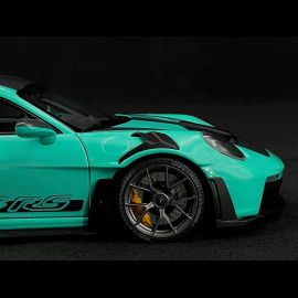 Porsche 911 GT3 RS Type 992 2024 Mint Green 1/18 Minichamps 110062026