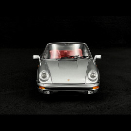 Porsche 911 Carrera Cabriolet 3.2 1983 Silbergrau 1/18 Minichamps 100063034