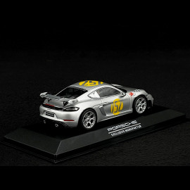 Porsche 718 Cayman GT4 RS Type 982 Panamericana n° 152 2023 Silber 1/43 Spark WAP0204120SCAY