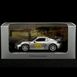 Porsche 718 Cayman GT4 RS Type 982 Panamericana n° 152 2023 Silber 1/43 Spark WAP0204120SCAY