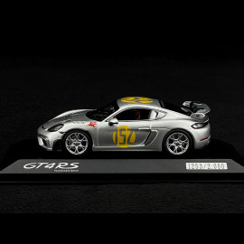 Porsche 718 Cayman GT4 RS Type 982 Panamericana n° 152 2023 Silber 1/43 Spark WAP0204120SCAY