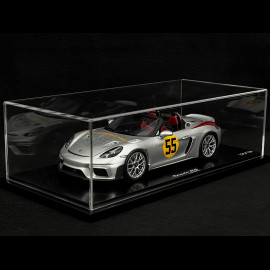 Porsche 718 Spyder RS Type 982 Panamericana n° 55 2023 Silver 1/18 Spark WAP0212160SSPY