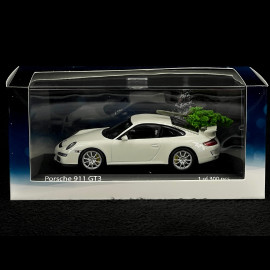 Porsche 911 GT3 Type 997 2006 mit Weinhachtsbaum Carraraweiß 1/43 Minichamps 400065405