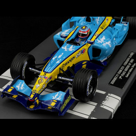 Fernando Alonso Renault R25 n° 5 2nd GP Great Britain 2005 F1 1/18 Minichamps 117051105