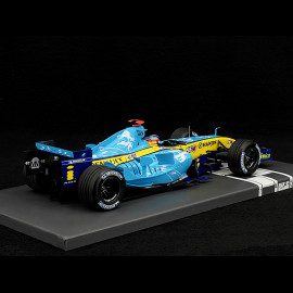 Fernando Alonso Renault R25 n° 5 2nd GP Great Britain 2005 F1 1/18 Minichamps 117051105