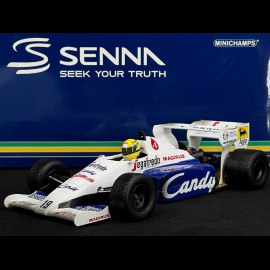 Ayrton Senna Toleman Hart TG183B n° 19 2. GP Monaco 1984 F1 1/18 Minichamps 540843819