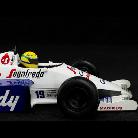 Ayrton Senna Toleman Hart TG183B n° 19 2. GP Monaco 1984 F1 1/18 Minichamps 540843819