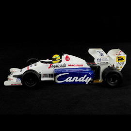 Ayrton Senna Toleman Hart TG183B n° 19 2. GP Monaco 1984 F1 1/18 Minichamps 540843819