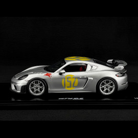 Porsche 718 Cayman GT4 RS Type 982 Panamericana n° 152 2023 Silber 1/18 Spark WAP0214120SCAY