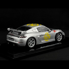 Porsche 718 Cayman GT4 RS Type 982 Panamericana n° 152 2023 Silber 1/18 Spark WAP0214120SCAY