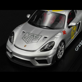 Porsche 718 Cayman GT4 RS Type 982 Panamericana n° 152 2023 Silver 1/18 Spark WAP0214120SCAY