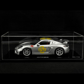 Porsche 718 Cayman GT4 RS Type 982 Panamericana n° 152 2023 Silber 1/18 Spark WAP0214120SCAY