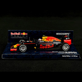 Max Verstappen Red Bull RB12 n° 33 Winner GP Spain 2016 1st F1 Victory 1/43 Minichamps 417160333