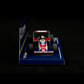 Ayrton Senna Toleman Hart TG183B n° 19 GP Brazil 1984 First F1 GP 1/43 Minichamps 540843339