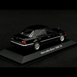 Mercedes-Benz 500E V8 1991 Black 1/43 Minichamps 940037160
