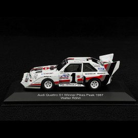 Walter Röhrl Audi Sport Quattro S1 E2 n° 1 Sieger Pikes Peak 1987 1/43 CMR WRC018