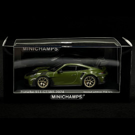 Porsche 911 GT3 RS Type 992 Weissach Package 2022 Nato Olive Green 1/43 Minichamps 413062118